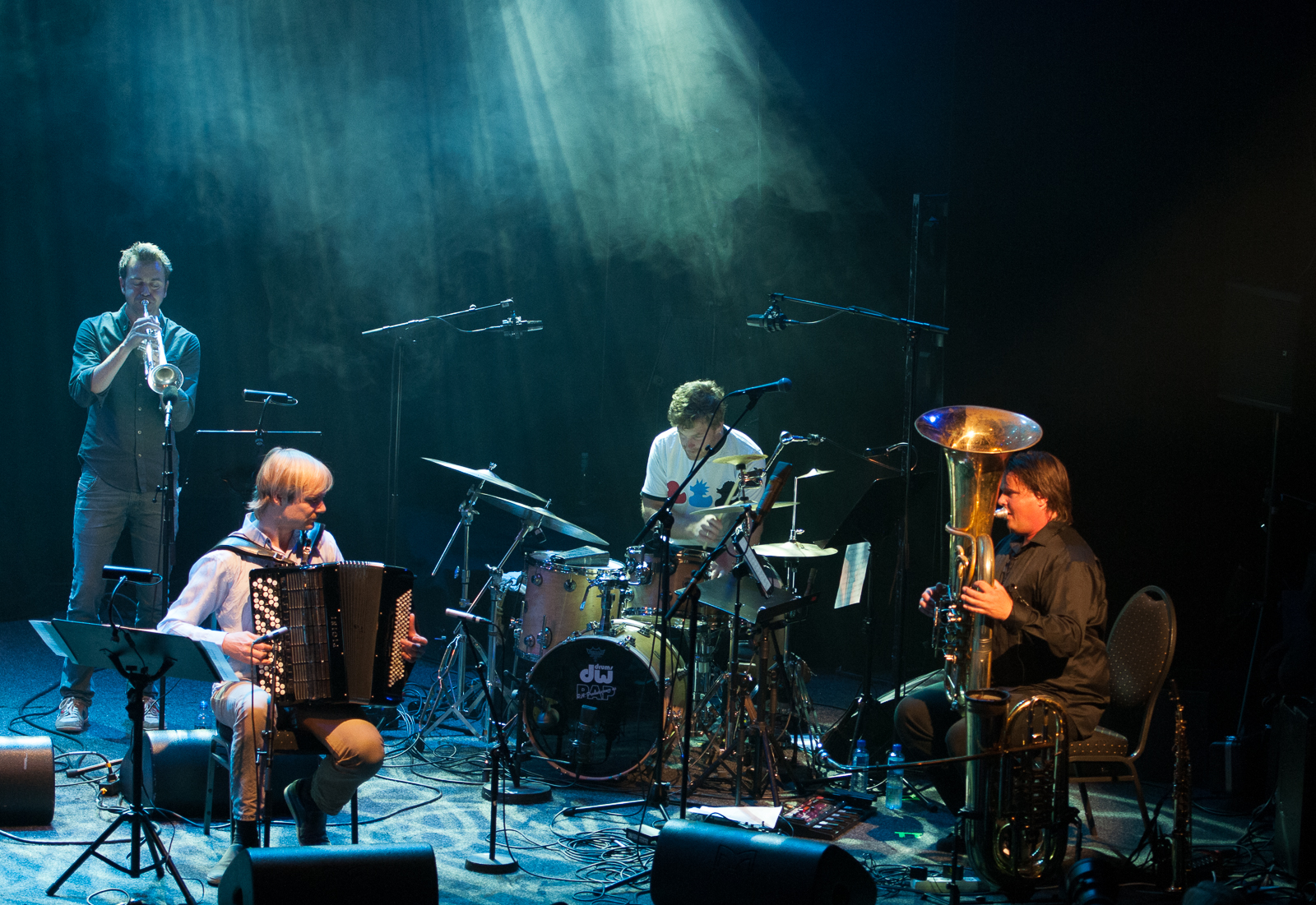 Lar Andreas Haug band. Foto: Andreas Jørgensen