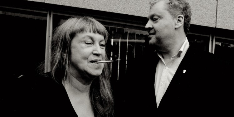 Sidsel Endresen og Anders Eriksson. Foto: CF Wesenberg.